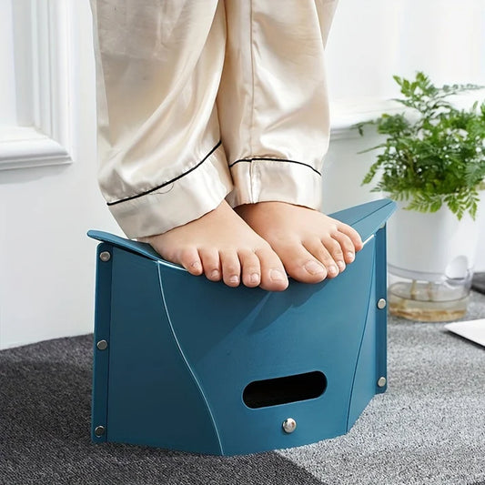 Ultra-Compact Folding Stool (Random Colors)