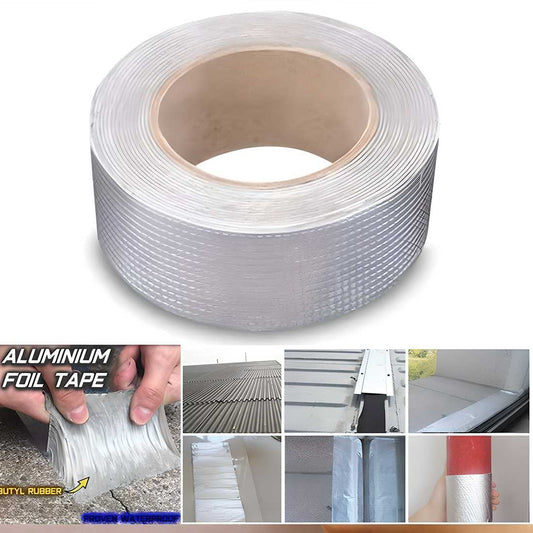 Foil Tape- Aluminium Foil Waterproof Sealan Tape for RV Repair, Window