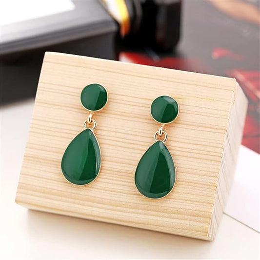 Water drop Anti tarnish Earrings for women