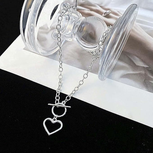 Heart Toggle Necklace for Women