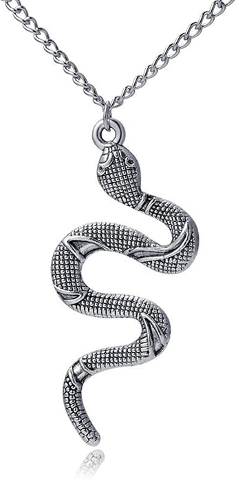 Snake Pendant Necklace for Men & Women's Halloween Jewelry