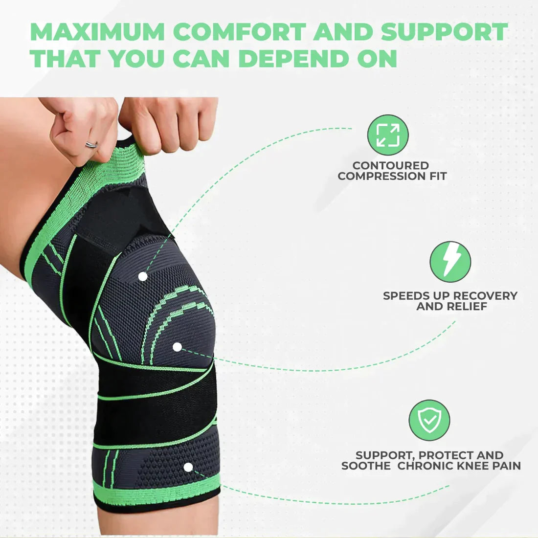 Knee Sleeves for Men and Women 1 Pair
