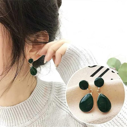 Water drop Anti tarnish Earrings for women