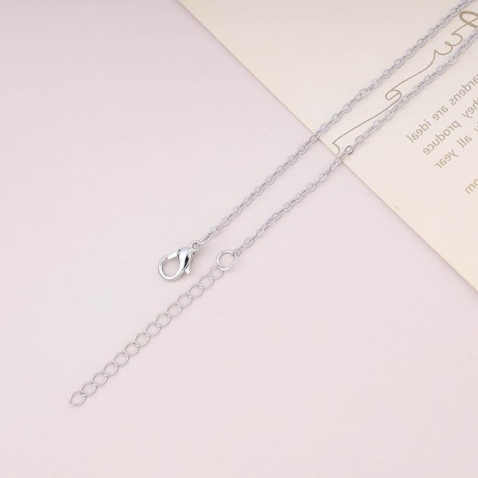 Silver Melting Liquid Chain Necklace for Women and Girls