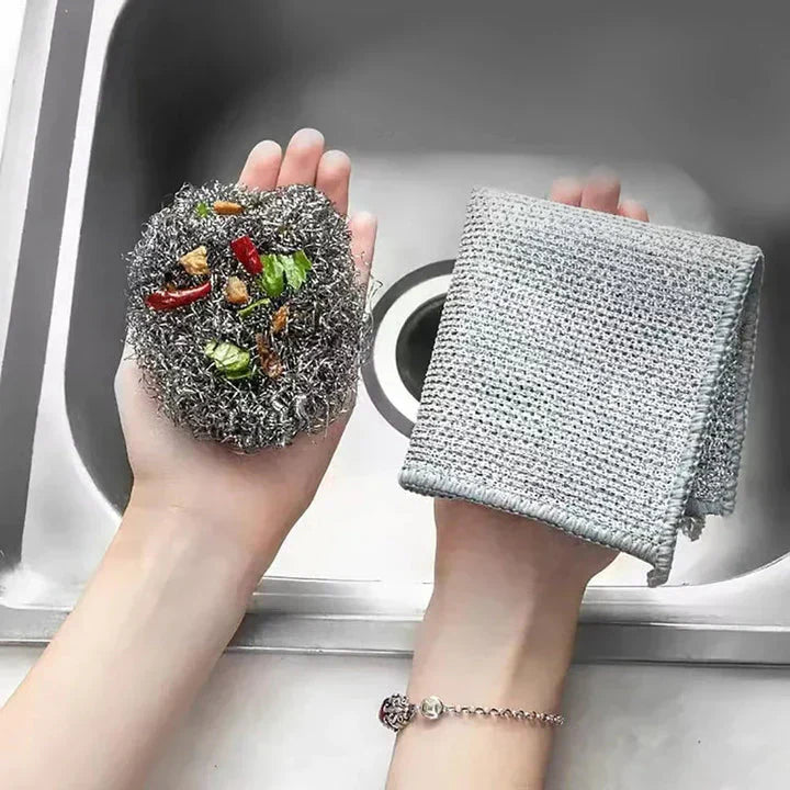 Non-Scratch Wire Dish Cloth